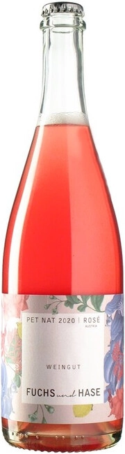 Вино  Fuchs und Hase Pet Nat Rose  2020 750 мл