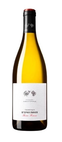Вино Усадьба Дивноморское Терруар Вторая Линия Белое Пламя 2022 750 мл  13,5 %
