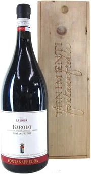 Вино Fontanafredda La Rosa Barolo DOCG gift box  2013 1500 мл