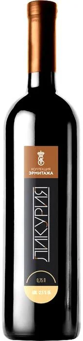 Вино Лефкадия Ликурия Коллекция Эрмитажа красное 2015 750 мл