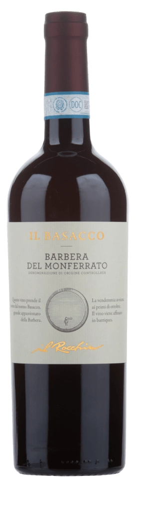 Вино ll Rocchin Il Basacco Barbera del Monferrato Иль Роккин Иль Базакко Барбера дель Монферрато  750 мл