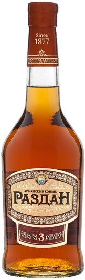Коньяк Razdan 3 Years Old  500 мл