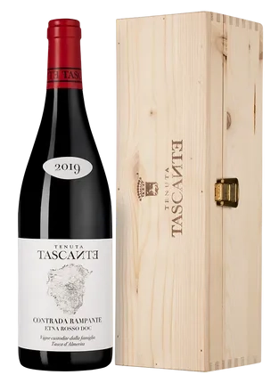 Вино Tasca d'Almerita  Tascante Contrada Rampante Etna DOC в подарочной коробке 2019 750 мл   13,5%