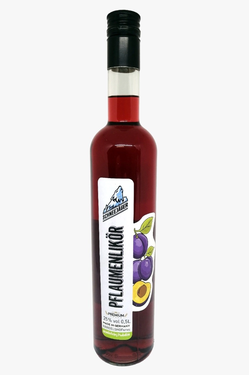 Ликер Schnee Jager   Шнее Егер Слива  500 мл