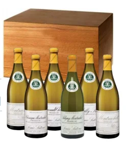 Подарочный набор  Louis Latour Луи Латур Батар-Монраше Гран Крю 2007 Луи Латур Мерсо Премьер Крю Шарм 2017 Луи Латур Пуйи-Фюиссе 2018 Луи Латур Пюлиньи-Монраше Премьер Крю 2017 Луи Латур Шассань-Монраше Премьер Крю 2017 Луи Латур Монраше    дерево   750мл