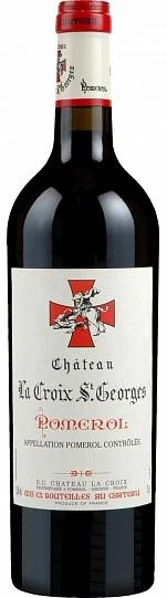 Вино Chateau La Croix Saint Georges Pomerol AOC  2015 750 ml