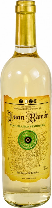 Вино  Juan Ramon"  Blanco Semidulce  750 мл