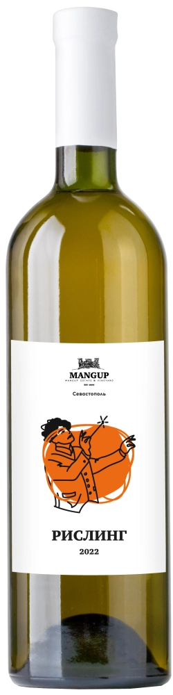 Вино Усадьба Мангуп  Рислинг   2022  750 мл  11,7 %