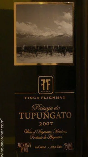 Вино Финка Фличман Пайсахе де Тупунгато, Finca Flichman Paisaje de Tupungato 2013, 750 мл