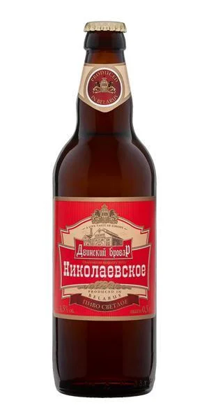 Пиво  Двинский бровар Николаевское светлое  500 мл