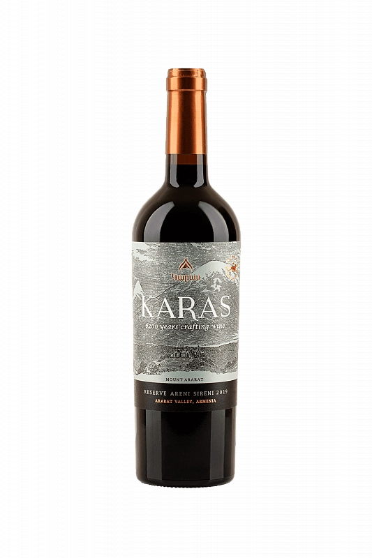 Вино Karas Single Vineyard Areni Armavir   Карас Сингл Виньярд Резерв Арени Армавир  2023 750 мл