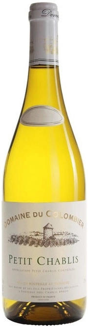 Вино  Domaine du Colombier, Petit Chablis AOC  Домен дю Коломбье, Пти Шабли 2021  750 мл