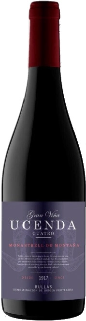 Вино Bodegas del Rosario  Gran Vina Ucenda  Cuatro  Bullas DO  750 мл  14,5 %