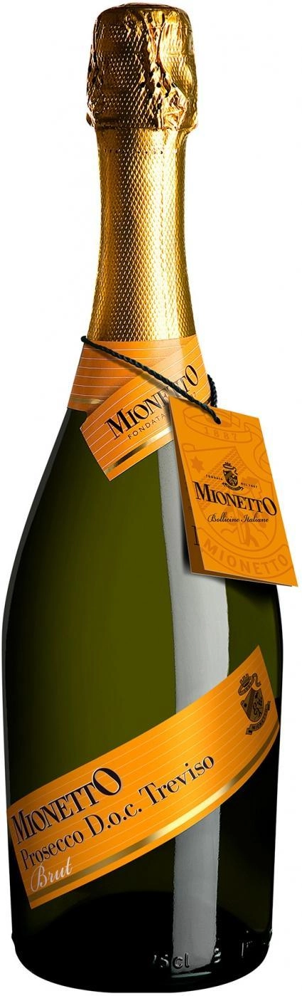 Игристое вино Mionetto  Prosecco DOC Treviso Brut  750  мл