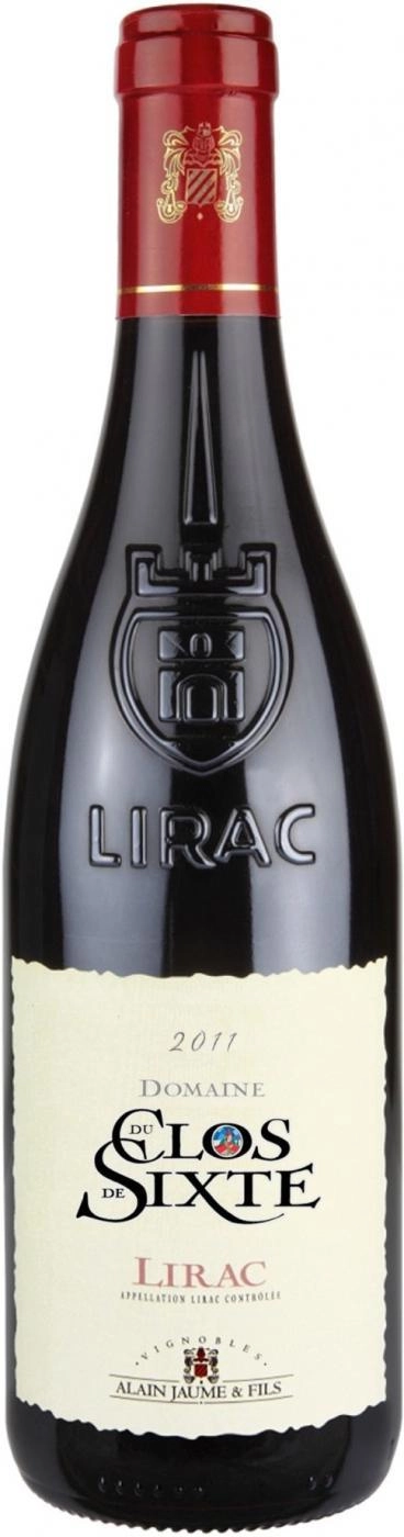 Вино Alain Jaume & Fils Domaine du Clos de Sixte Lirac AOC  2018 750 мл