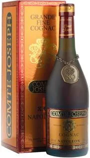 Коньяк Comte Joseph Napoleon gift in box Комт Жозеф Наполеон в подарочной упаковке 700 мл