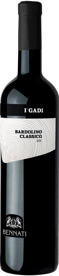 Вино Bennati I Gadi Bardolino Classico  2017 750 мл