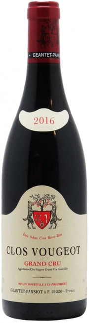 Вино Domaine Geantet-Pansiot Clos Vougeot Grand Cru AOC  2016 750 мл