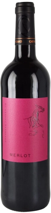 Вино Cheval Quancard Merlot Pay d'Oc IGP 2018 750 мл