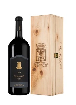 Вино Banfi  SummuS  Sant'Antimo DOC  wooden box    2017 1500 мл