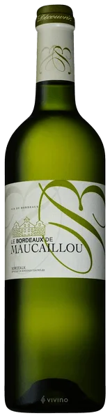 Вино Le B de Maucaillou Blanc Bordeaux 2022 750 мл Ле Б де Мокайу Блан 2022 750 мл