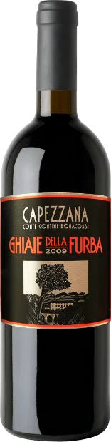 Вино Tenuta di Capezzana Ghiaie della Furba Toscana Тенута ди Капеццана Гьяйе Делла Фурба Тоскана 2009 750 мл