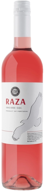 Вино Raza Rose Vinho Verde DOC Раза Розе  Виньо Верде розовое сухое 2019 750 мл