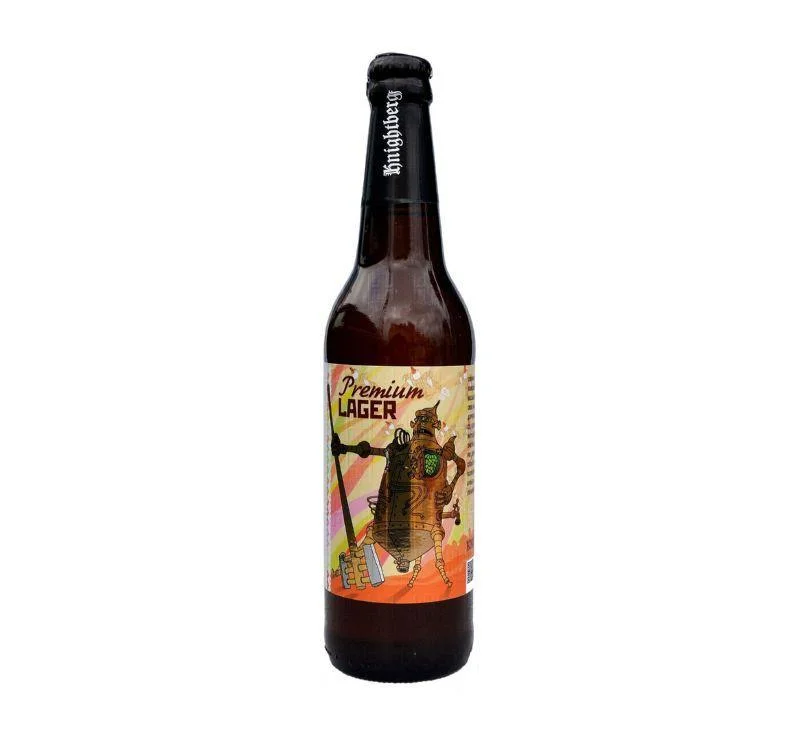 Пиво Knightberg Premium Lager/Найтберг "Премиум Лагер" 500 мл