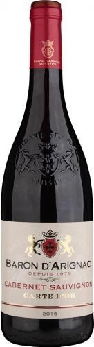 Вино Baron d'Arignac Cabernet Sauvignon dry  750 мл