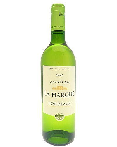 Вино Chateau La Hargue AOC Bordeaux Blanc  2011