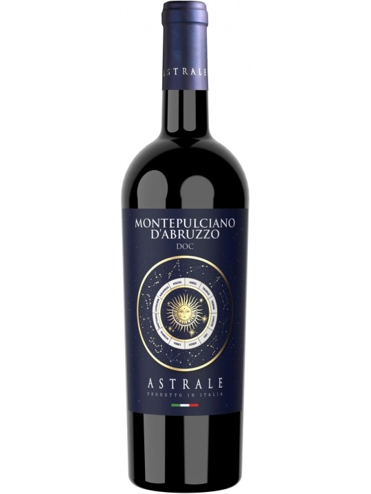 Вино Astrale Montepulciano d'Abruzzo DOC   750 мл   13%