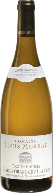 Вино Domaine Louis Moreau Grand Cru Clos des Hospices dans Les Clos  2016 750 мл