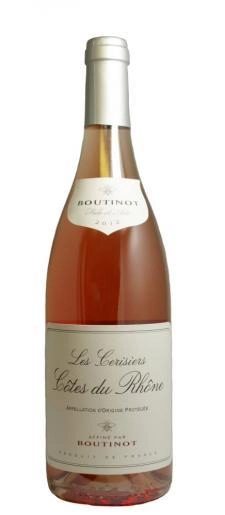 Вино Boutinot Les Cerisiers Rose Cotes du Rhone AOС  2019 750 мл