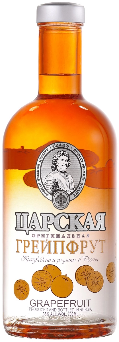 Настойка горькая  Царская Грейпфрут 700 мл