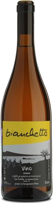 Вино Le Coste Bianchetto VDT Ле Косте Бьянкетто 2015 750 мл