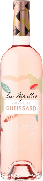 Вино Gueissard  Les Papilles Rose Cotes de Provence AOC 2021 750 мл