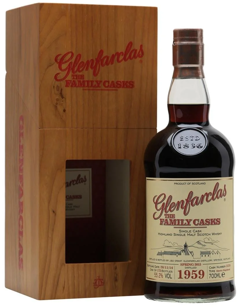 Виски Glenfarclas 1959 Family Casks 55,2% Гленфарклас 1959 Фэмили Каскс 700 мл