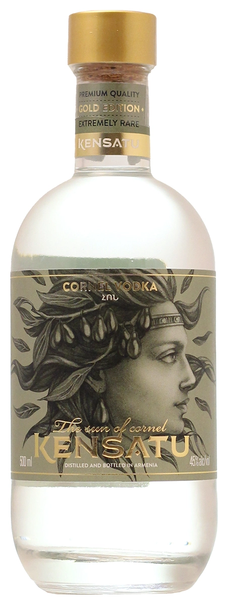 Водка Kensatu Gold Edition Cornel   500 мл