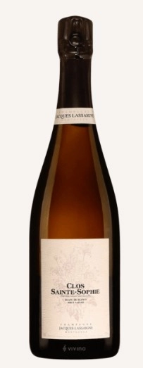 Шампанское Jacques Lassaigne Clos Sainte Sophie Blanc de Blancs Brut Nature 2016 750 мл