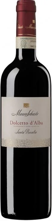 Вино Mauro Sebaste, Э Dolcetto d'Alba DOC Santa Rosalia Дольчетто д’Альба Санта Розалия 2015 13.5% 0.75