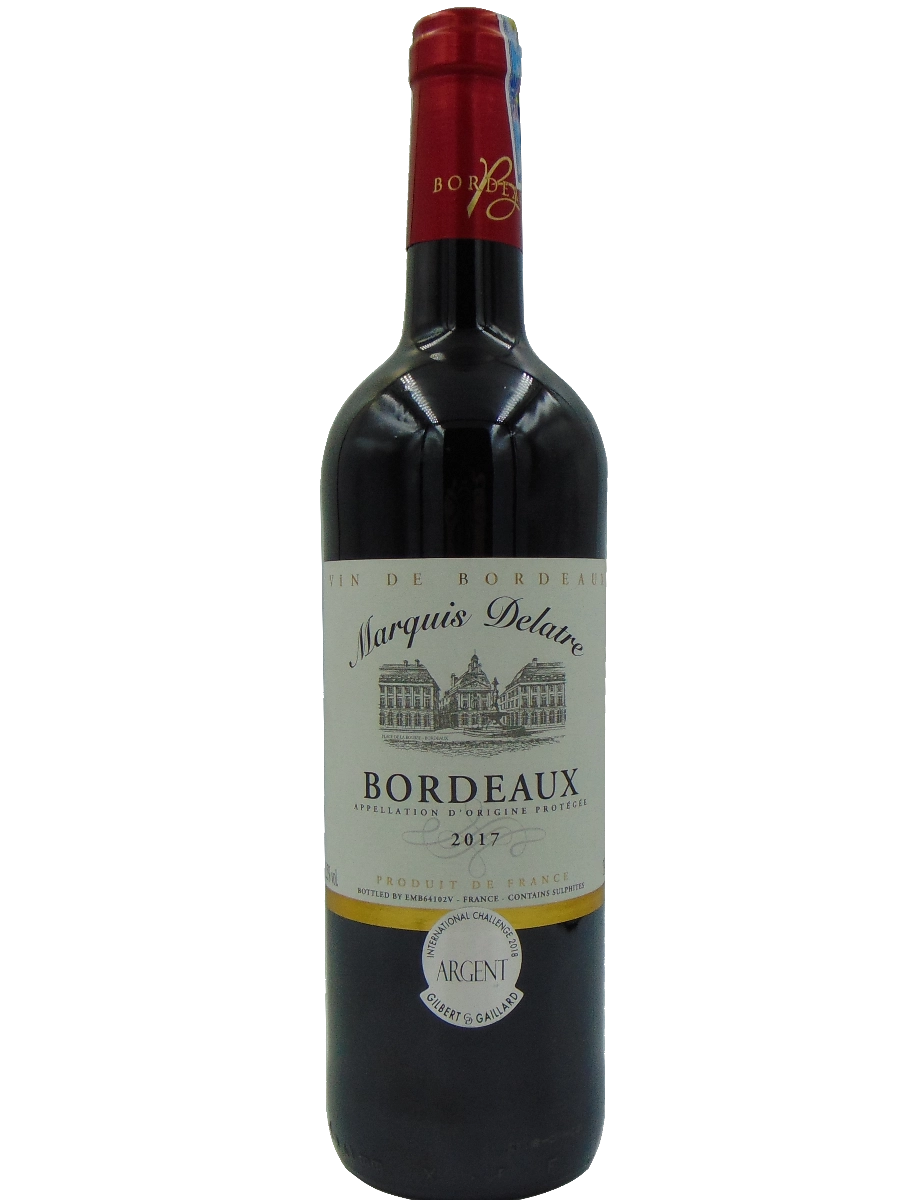Вино  Marquis Delatre Bordeaux AOP Duprat Freres   2019 750 мл