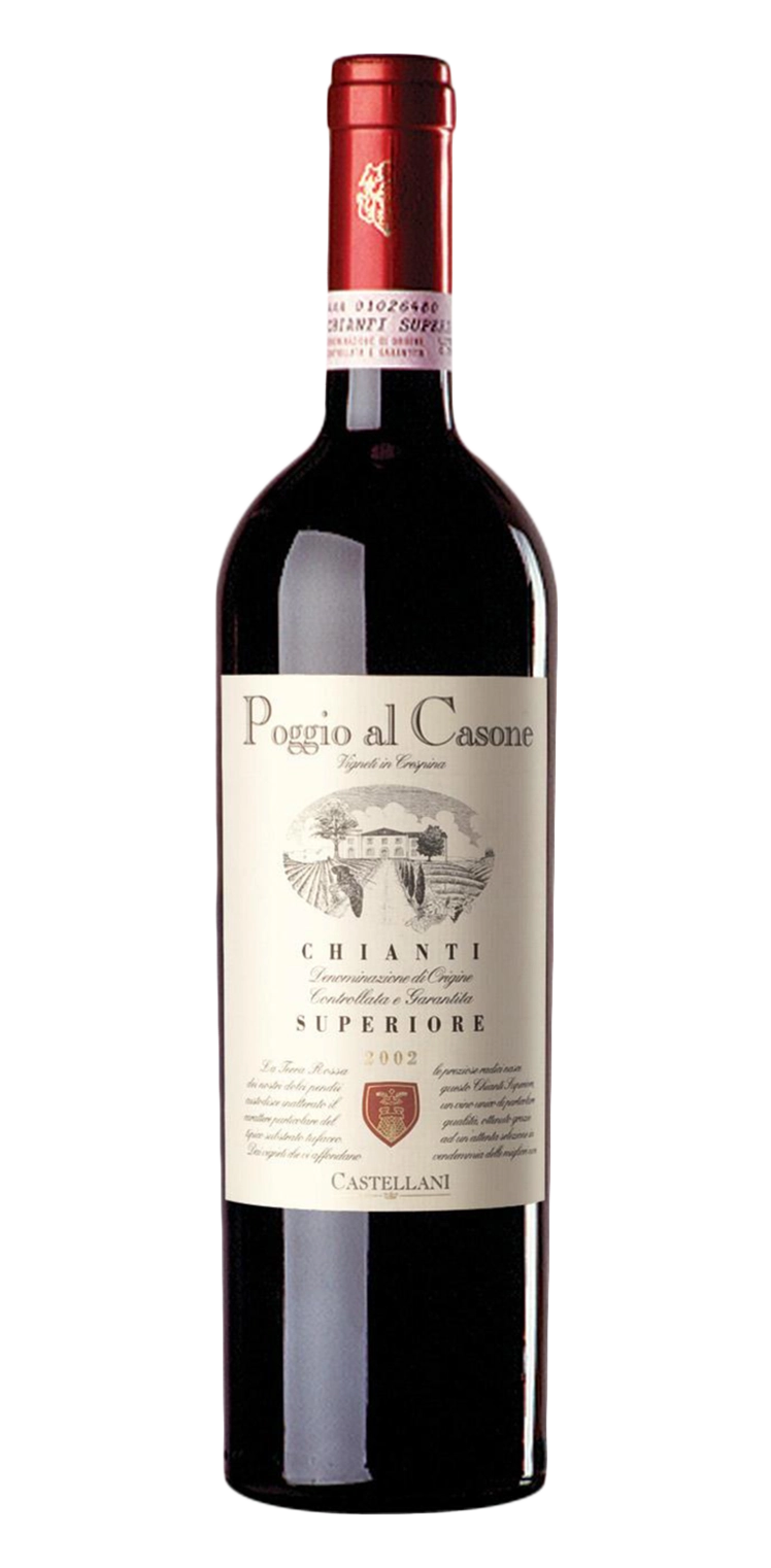 Вино Poggio al Casone Chianti Superiore DOCG Подджо аль Казоне Кьянти Супериоре DOCG  750 мл