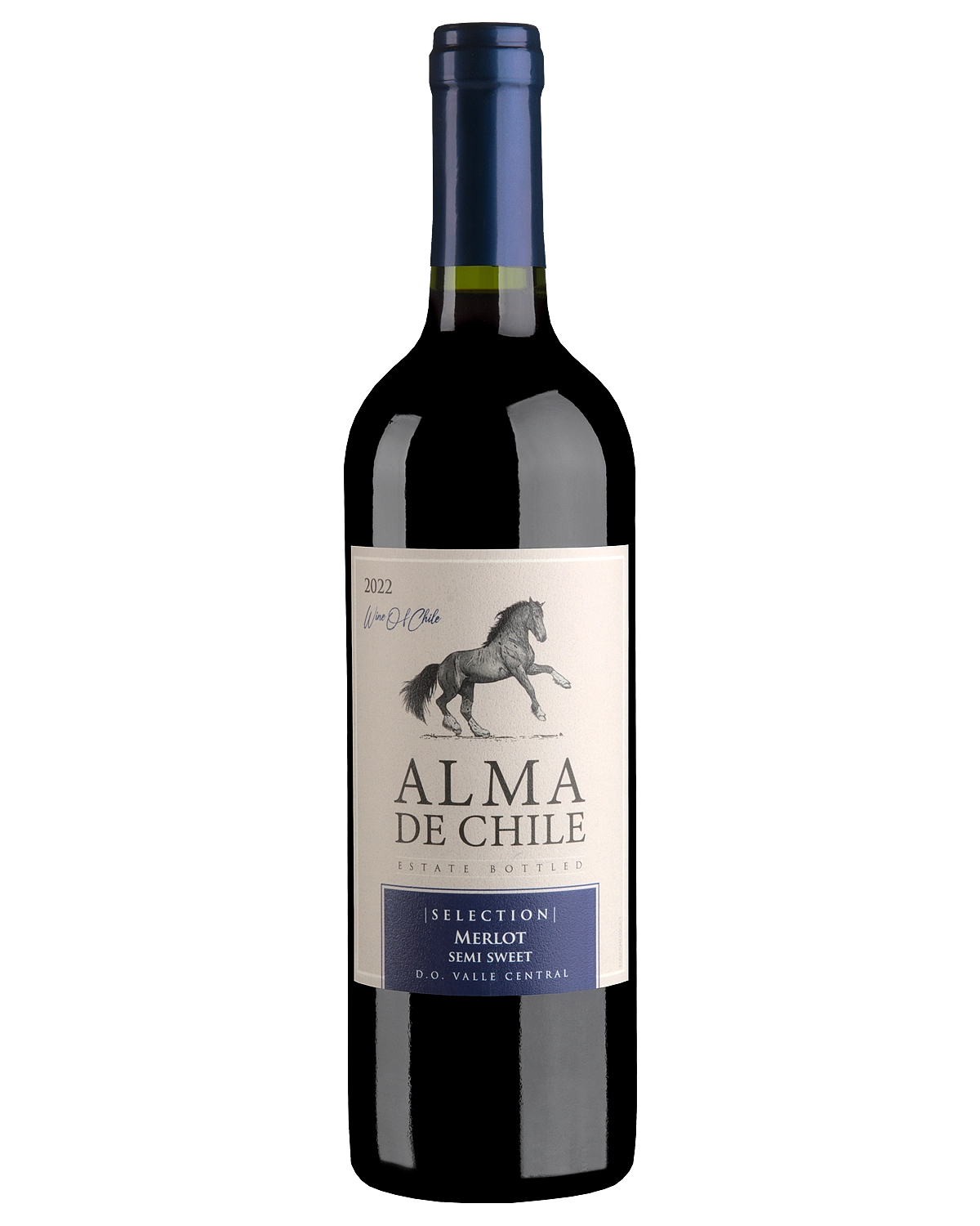 Вино Alma de Chile Merlot semi sweet  2023  750 мл
