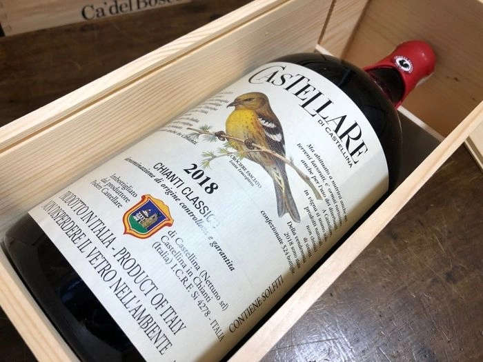 Вино Castellare di Castellina  Chianti Classico gift box  2018 3000 мл
