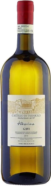 Вино Castello di Tassarolo, "Alborina" Gavi DOCG, 2013/Вино Кастелло ди Тассароло, "Альборина", 2013, 1500ml
