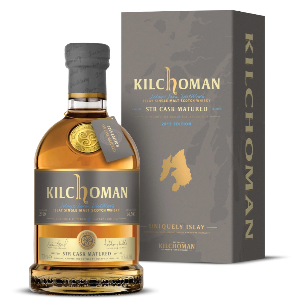 Виски Kilchoman    STR Cask 50%   Килхоман   STR Cask Matured  в подарочной коробке 700 мл