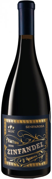 Вино Felline Sinfarosa Zinfandel   2017 750 мл 15%