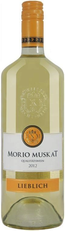 Вино Morio Muskat Lieblich Морио Мускат QbA белое полусладкое 750 мл