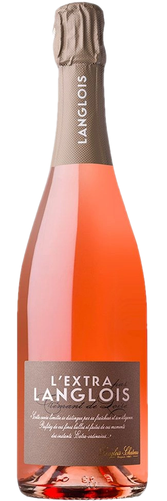 Игристое вино Langlois-Chateau L'Extra par Langlois Cremant de Loire Rose Dry  750 мл