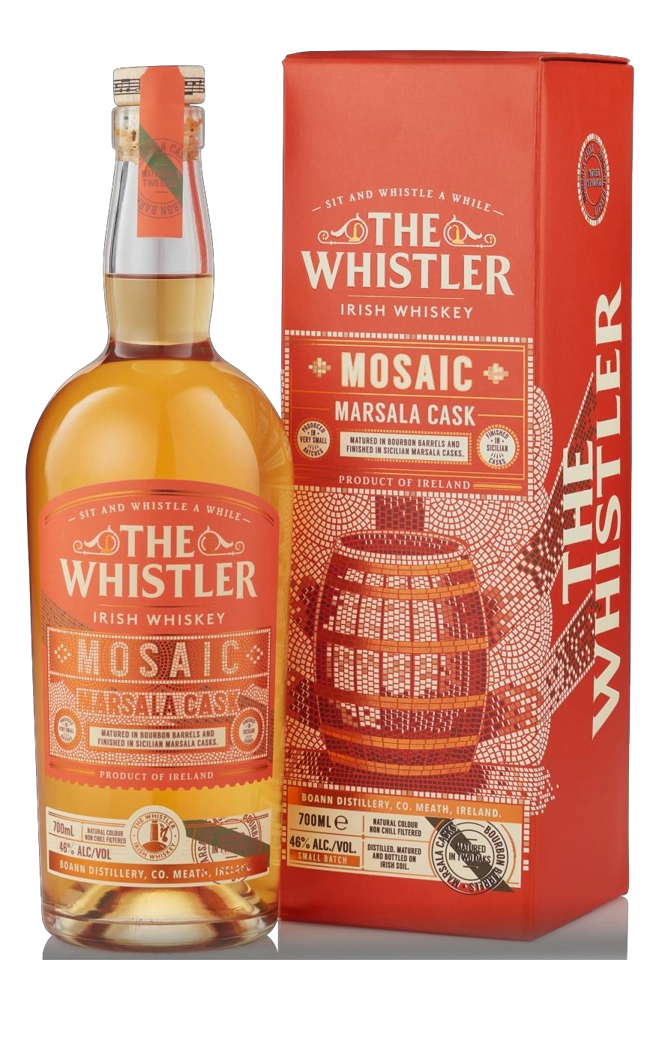 Виски The Whistler Mosaique Marsala Cask Irish Whiskey gift box  700 мл